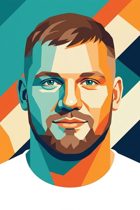 Стилизованный портрет: Кирилл Сарычев