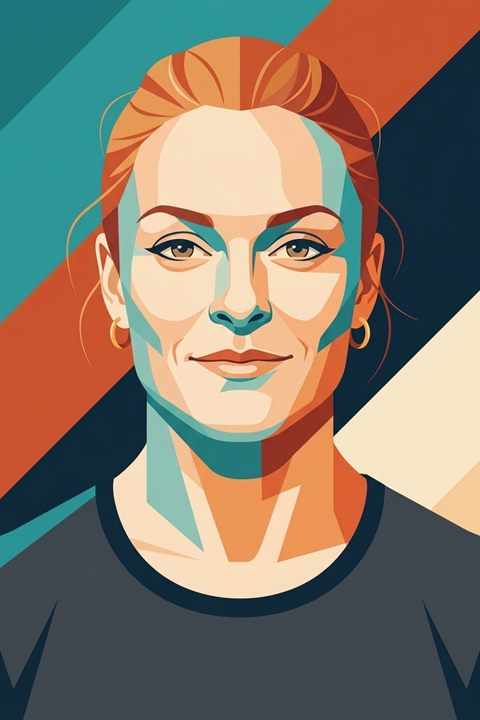 Стилизованный портрет: Оксана Сливенко