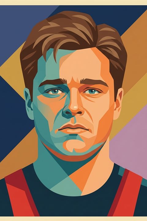 Стилизованный портрет: Ронни Веллер